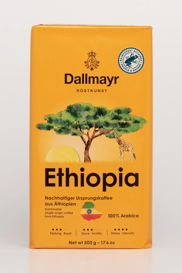 Dallmayr Ethiopia őrölt kávé (500g)