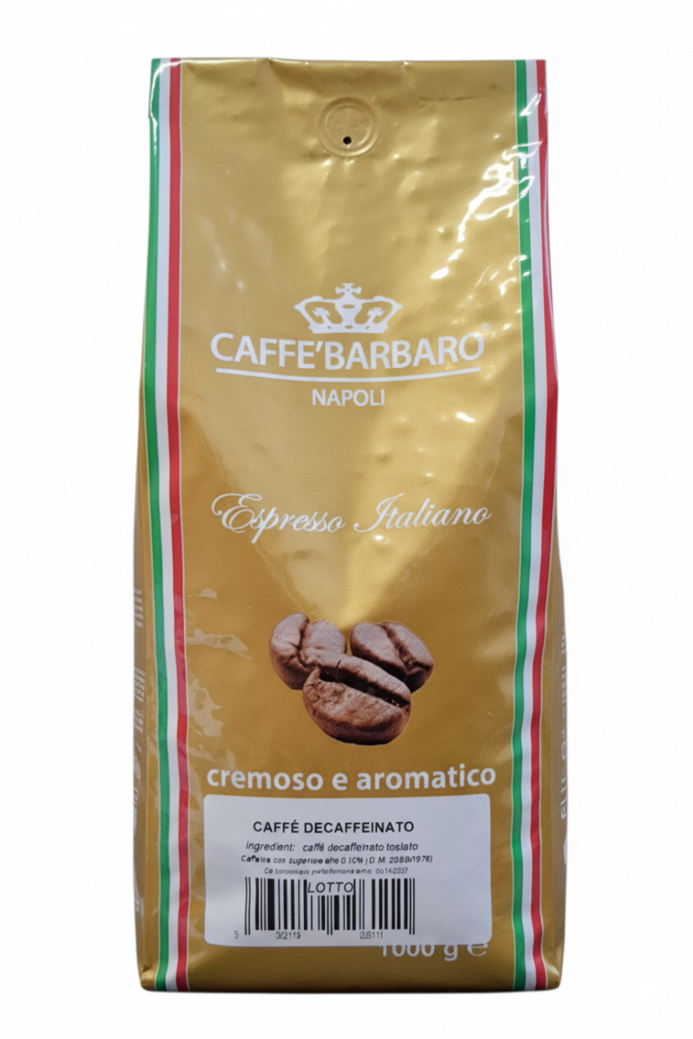 Barbaro koffeinmentes szemes kávé (1kg)