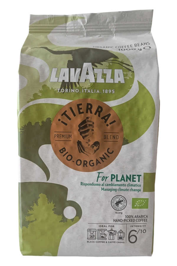Lavazza ¡Tierra! Bio-Organic szemes kávé (1kg)