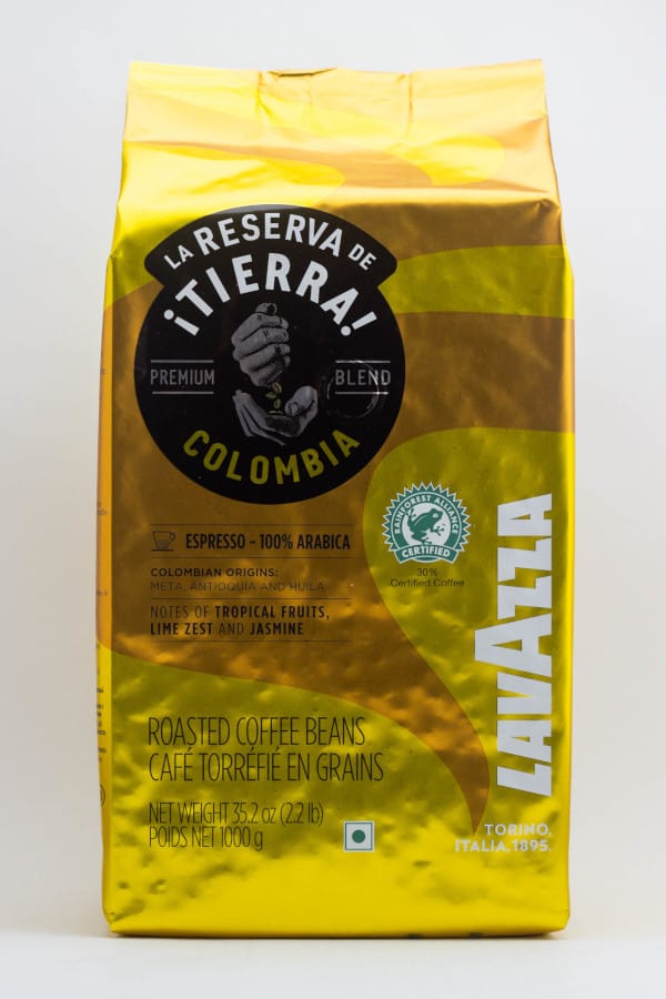 Lavazza ¡Tierra! Colombia szemes kávé (1kg)