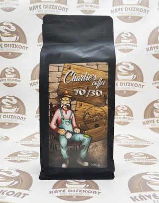 Charlie's coffee 70/30 szemes kávé 1000g